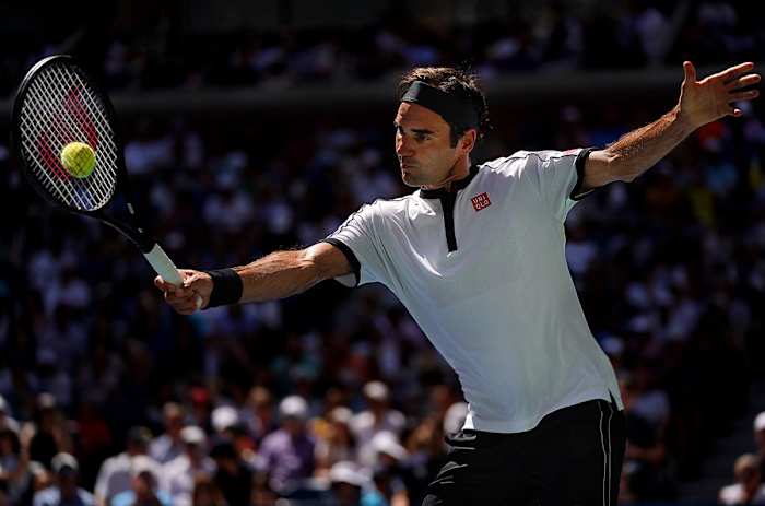 Roger Federer at the 2019 U.S. Open.
